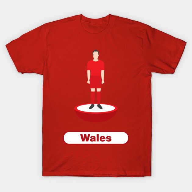 Wales Football T-Shirt by StarIconsFooty